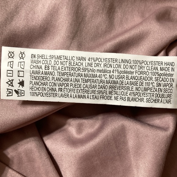 Forever 21 Tiered Babydoll Metallic Dress - Picture 11 of 13